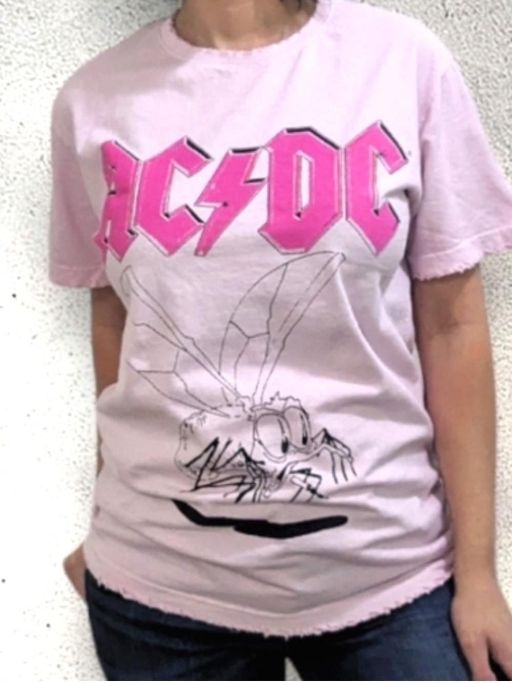 AC/DC Graphic Band T‑Shirt Size Sm/ Med